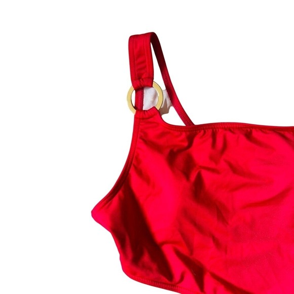 Banana Republic One Shoulder Cutout XS One Piece Swimsuit EUC - Picture 3 of 4